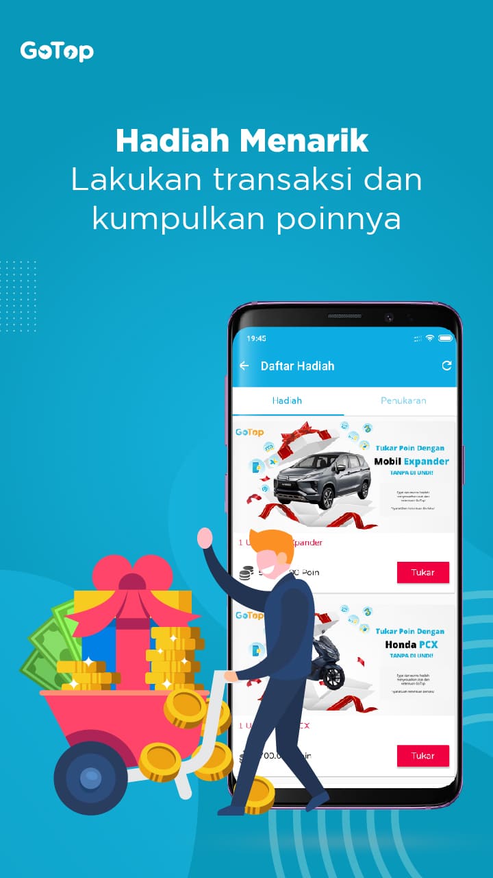 Gotop Aplikasi Agen Pulsa Dan Kuota Termurah Di Indonesia 3