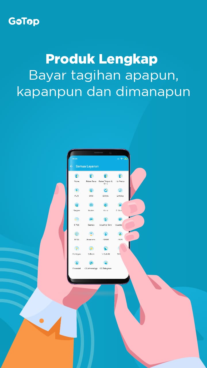 Gotop Aplikasi Agen Pulsa Dan Kuota Termurah Di Indonesia 2